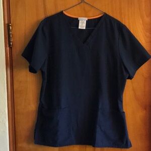 Womens Scrubstar top, 2 front pockets, good condition